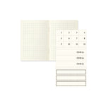 MDR 3 Carnets A7 MD paper Quadrillé-Carnet-Midori-Papeterie du Dôme