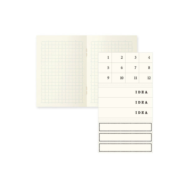 MDR 3 Carnets A7 MD paper Quadrillé-Carnet-Midori-Papeterie du Dôme