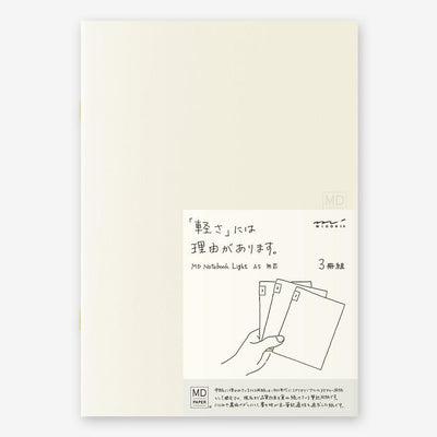 MDR Carnet A5 MD paper Light Uni-Carnet-Midori-Papeterie du Dôme
