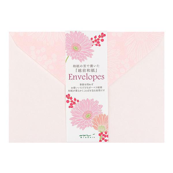 MDR Enveloppes Fleurs-Correspondance-Midori-Marguerite-Papeterie du Dôme