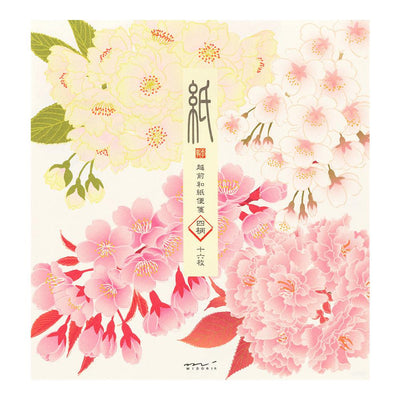 MDR Papier à Lettres-Correspondance-Midori-Fleurs de cerisiers-Papeterie du Dôme