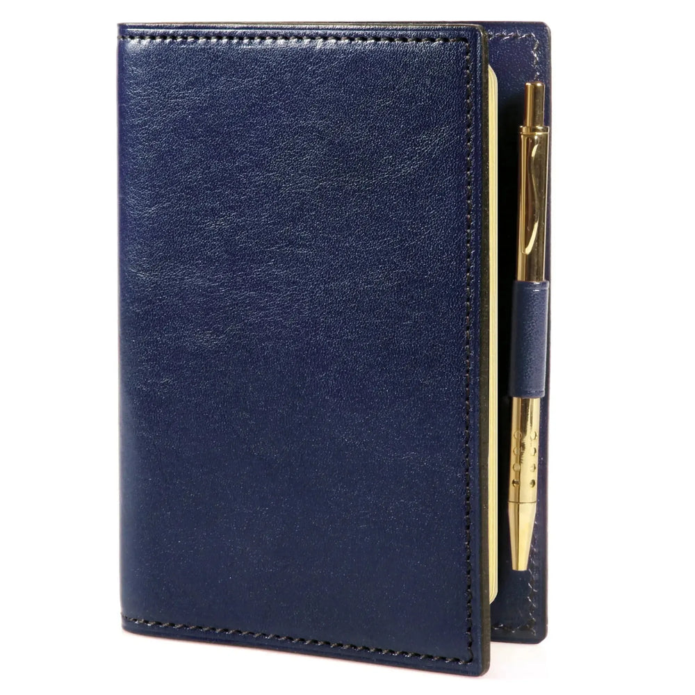 MGN Agenda Organiseur AK12 Boboli avec Porte Mine-Mignon-Bleu marine-Papeterie du Dôme
