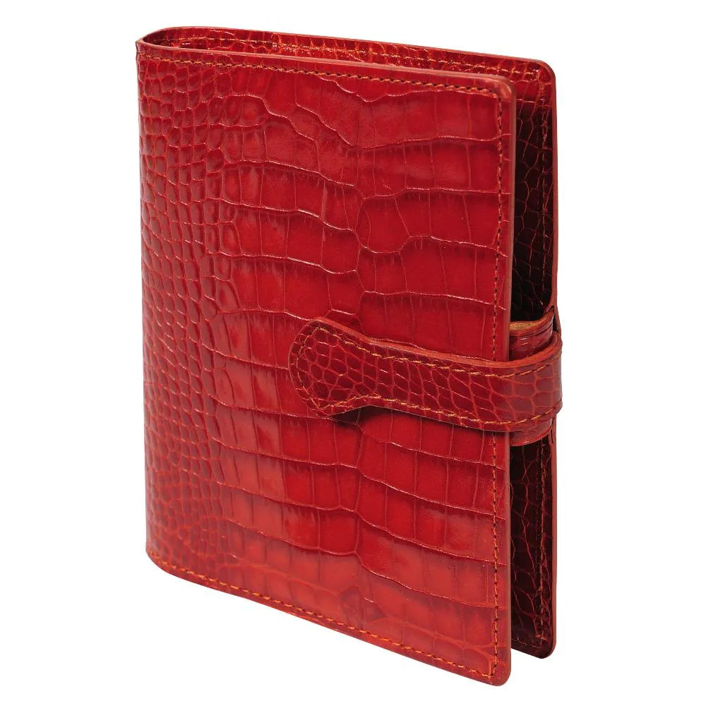 MGN Agenda Organiseur AK13 Savannah Croco Patte Mignon-Mignon-Orange-Papeterie du Dôme