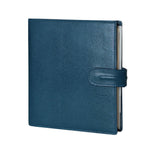 MGN Agenda Organiseur AK17 Bornéo avec Patte-Agenda Cuir-Mignon-Bleu canard-Papeterie du Dôme
