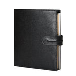 MGN Agenda Organiseur AK17 Bornéo avec Patte-Agenda Cuir-Mignon-Noir-Papeterie du Dôme