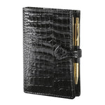 MGN Agenda Organiseur SK12 Croco Savannah Patte Mignon-Mignon-Noir-Papeterie du Dôme