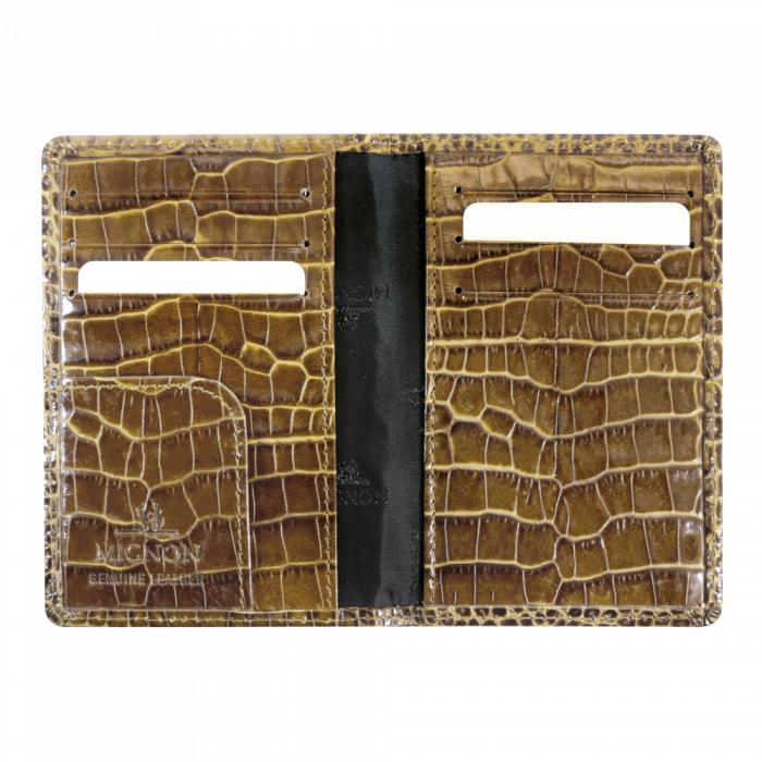 MGN Étui Cartes Flappet Savannah Croco Mignon-Mignon-Papeterie du Dôme