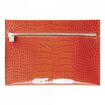 MGN Pochette Plate Zippée Savannah Mignon-Mignon-Orange-Papeterie du Dôme