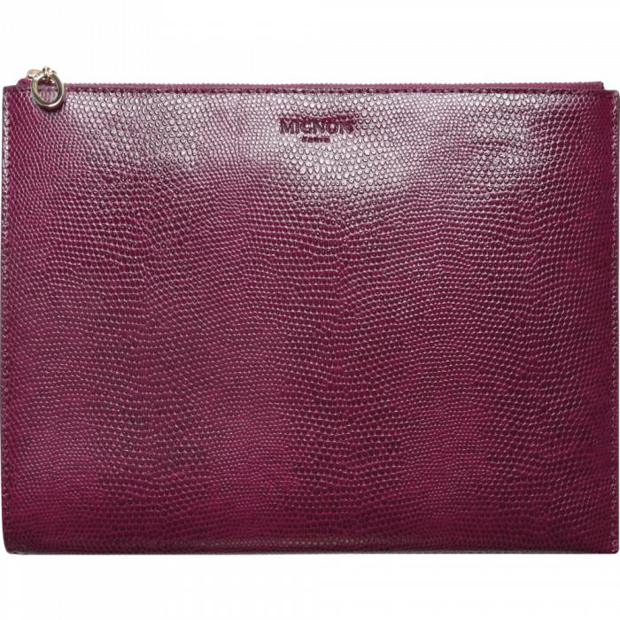 MGN Pochette Zippée Borneo Mignon-Pochette-Mignon-Figue-Papeterie du Dôme