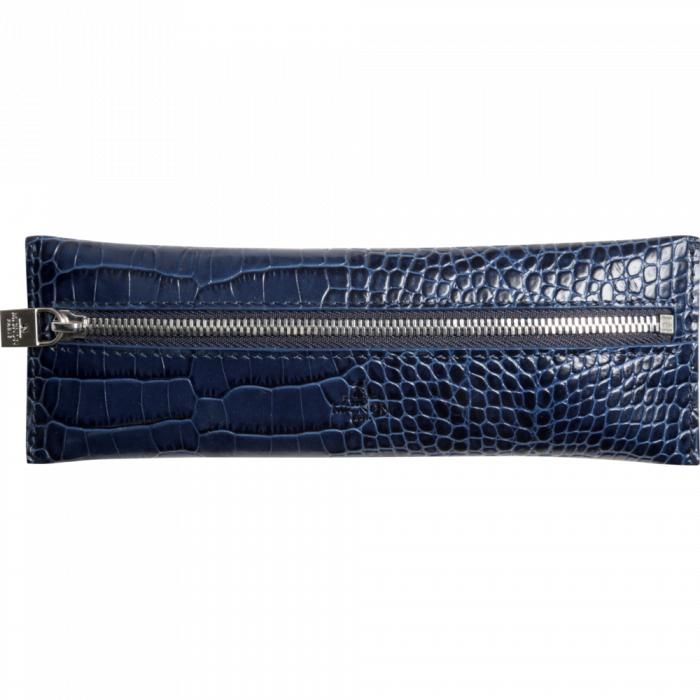 MGN Trousse Plate Zip Savannah Mignon-Trousse-Mignon-Bleu marine-Papeterie du Dôme