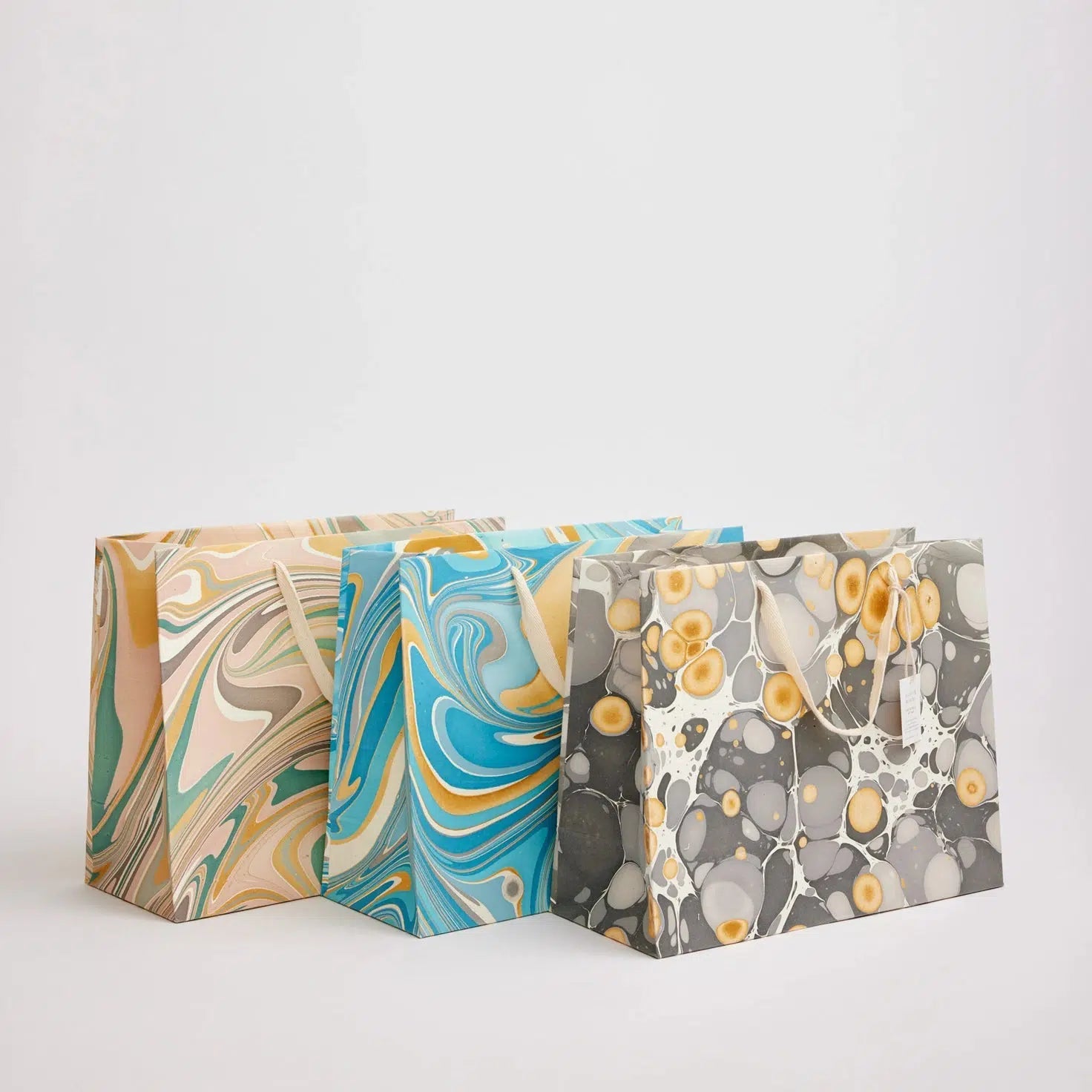 MIR Sac Cadeaux Imprimés à la Main-Sac Cadeau-Paper Mirchi-Grand-Luxe-Papeterie du Dôme