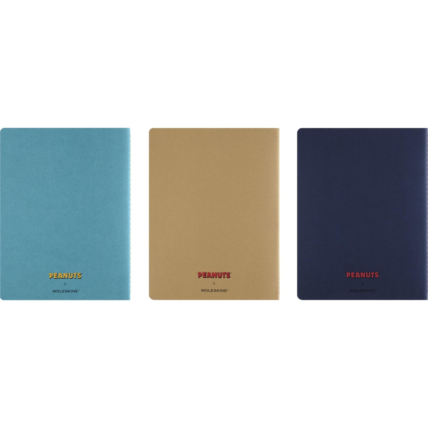 MSK 3 Cahiers Peanuts XL-Cahier-Moleskine-Papeterie du Dôme