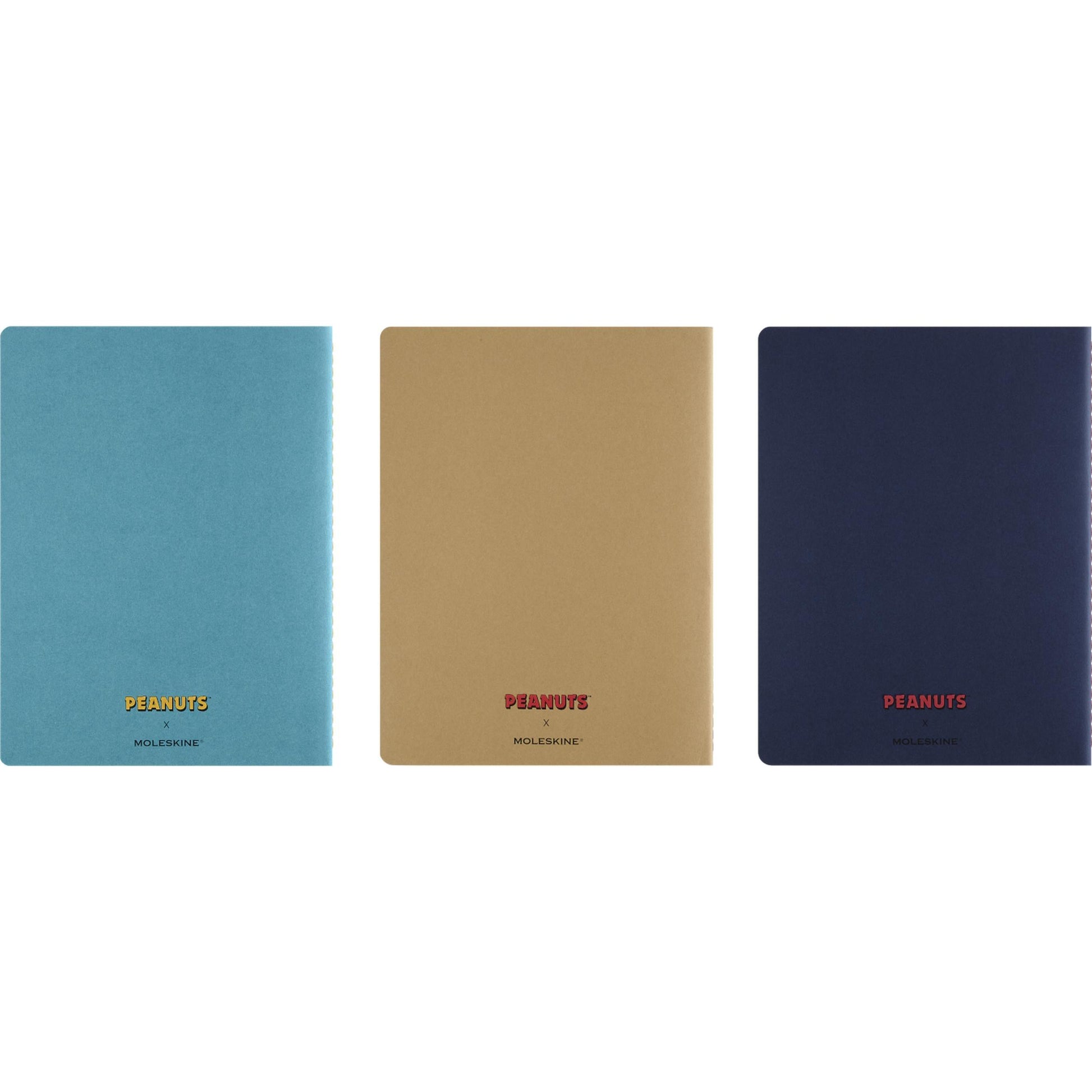 MSK 3 Cahiers Peanuts XL-Cahier-Moleskine-Papeterie du Dôme