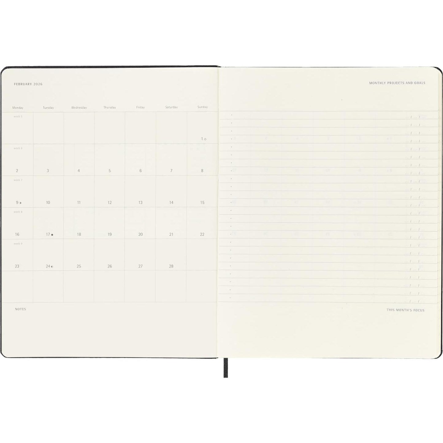 MSK Agenda Pro Rigide-Agenda-Moleskine-Papeterie du Dôme