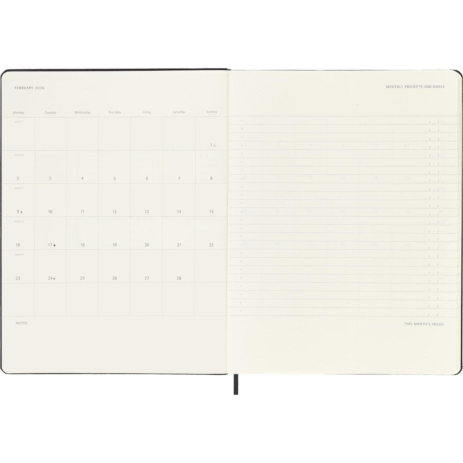 MSK Agenda Pro Rigide-Agenda-Moleskine-Papeterie du Dôme