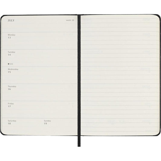 MSK Agenda Semainier & Carnet Rigide 18 mois-Agenda-Moleskine-Papeterie du Dôme