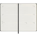 MSK Agenda Semainier Horizontal Rigide 12 mois-Agenda-Moleskine-Papeterie du Dôme