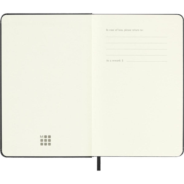 MSK Agenda Semainier Horizontal Rigide 12 mois-Agenda-Moleskine-Papeterie du Dôme