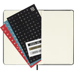 MSK Agenda Semainier Horizontal Rigide 18 mois-Agenda-Moleskine-Papeterie du Dôme