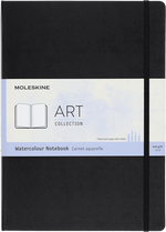 MSK Carnet Aquarelle Rigide-Carnet-Moleskine-Noir-Paysage-A4 21x29,7 cm-Papeterie du Dôme