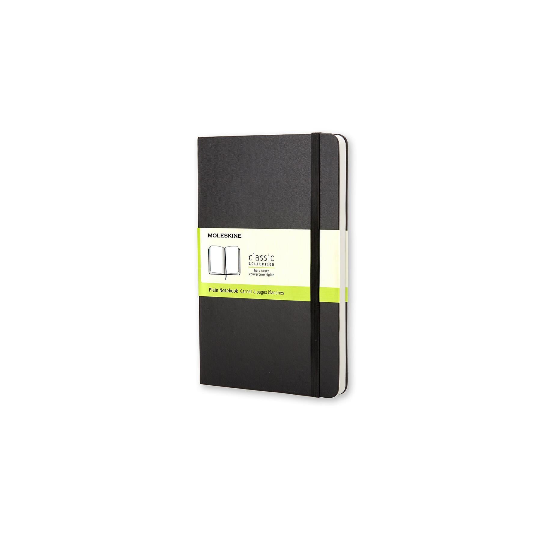 MSK Carnet Classic Rigide-Carnet-Moleskine-Large 13x21-Noir-Uni-Papeterie du Dôme