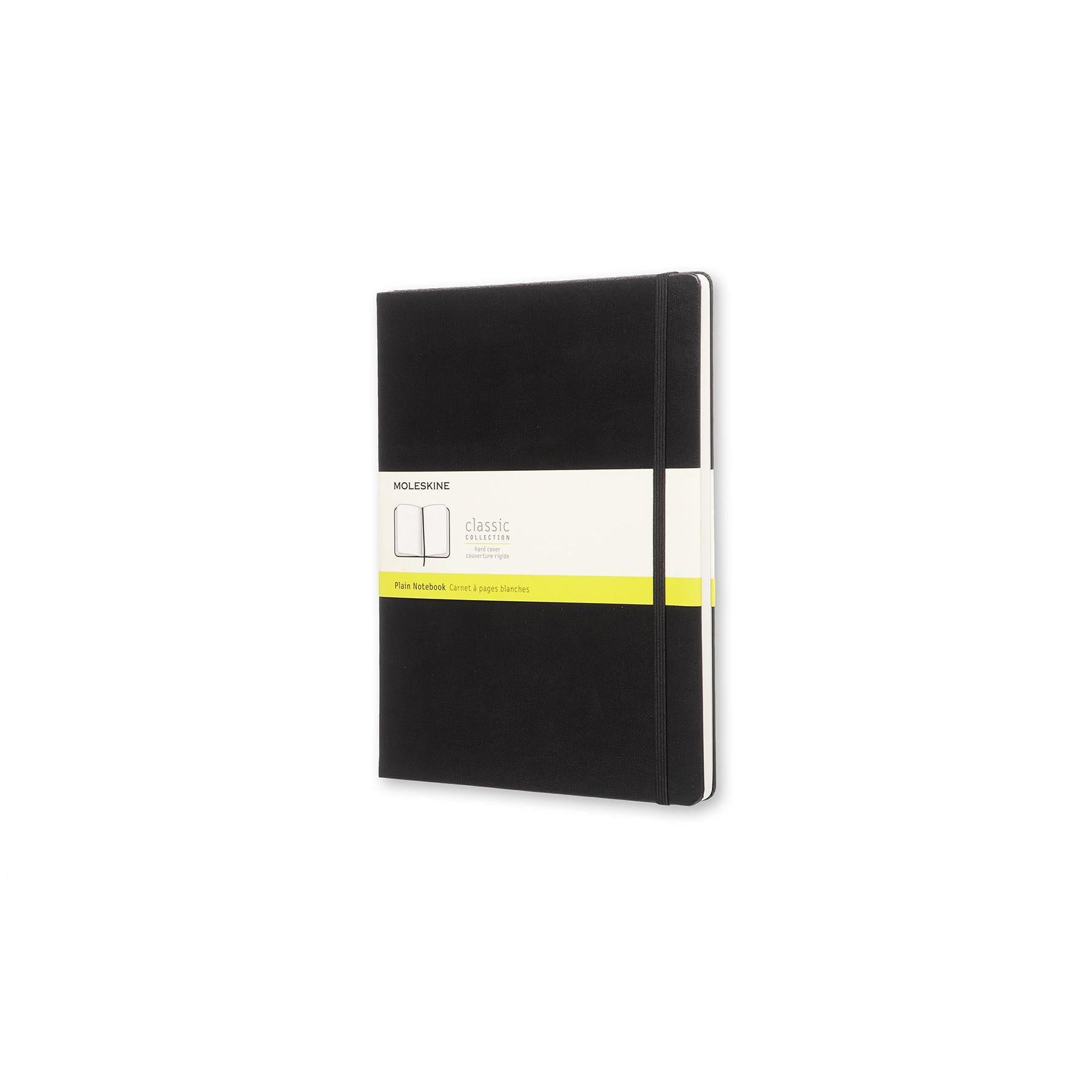 MSK Carnet Classic Rigide-Carnet-Moleskine-XL 19x25-Noir-Uni-Papeterie du Dôme