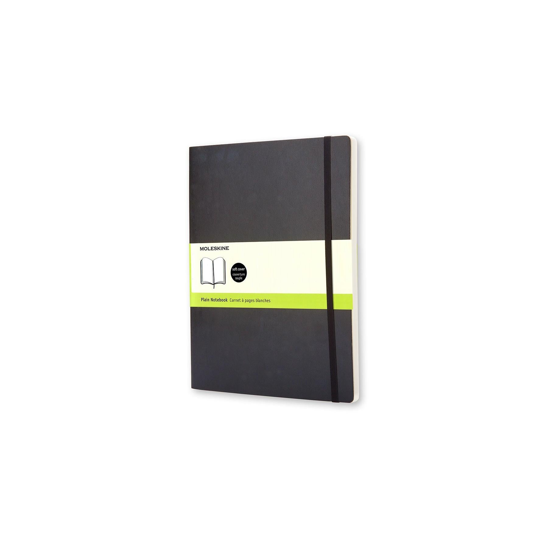 MSK Carnet Classic Souple-Carnet-Moleskine-Noir-Très Grand 19x25-Uni-Papeterie du Dôme