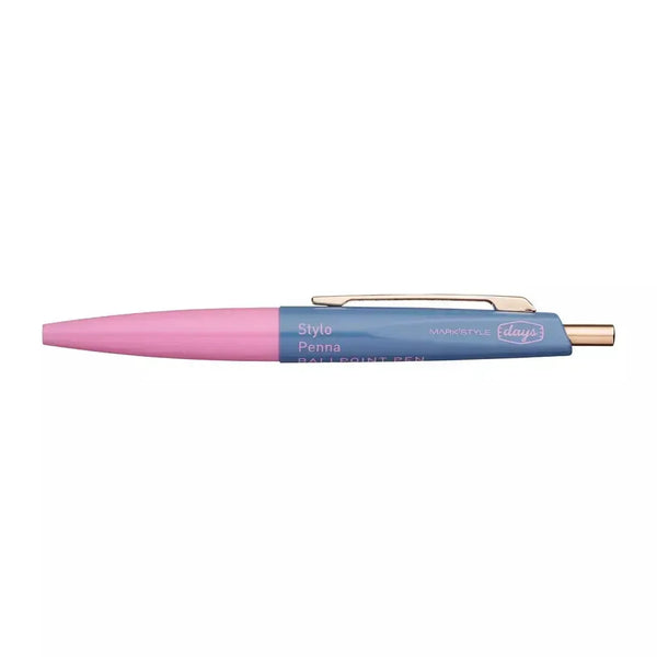 Mark's Days BP14 Stylo Bille-Stylo Bille-Mark's-Rose/Vermeer blue-0.5 mm-Papeterie du Dôme