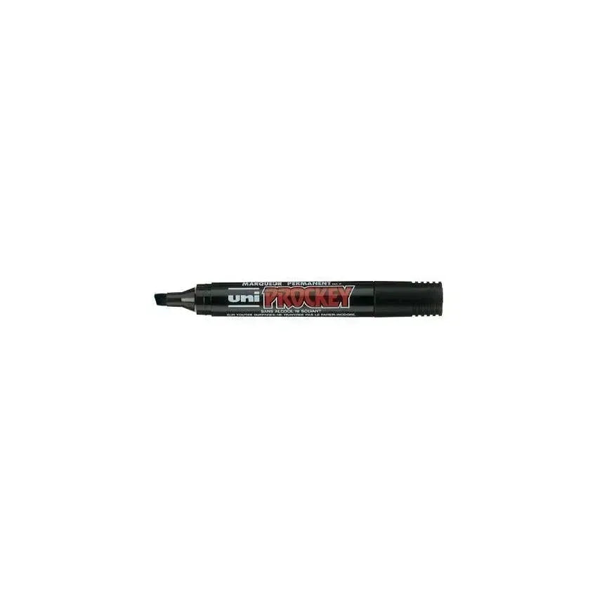 Marqueur Uni-ball UNI Marqueur Prockey-Marqueur-Uni-ball-Biseautée 5.7mm-Noir-Papeterie du Dôme