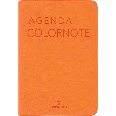 OBE Agenda Colornote Semainier 15 Vertical-Agenda-Oberthur-2027-Orange-Papeterie du Dôme