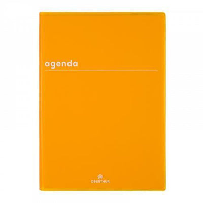 OBE Agenda Journalier Scolaire 21 Boreal-Agenda-Oberthur-2025-2026-Moutarde-Papeterie du Dôme