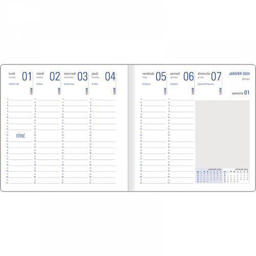 OBE Agenda Semainier Scolaire Carré Tivoli-Agenda-Oberthur-Papeterie du Dôme