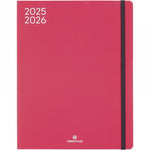 OBE Agenda Semainier Scolaire de Bureau 27 Split-Agenda-Oberthur-2025-2026-Rouge-Papeterie du Dôme