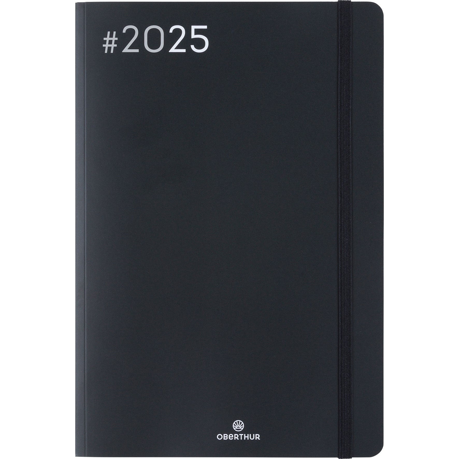 OBE Agenda Semainier de Bureau 25 Flex-Agenda-Oberthur-2025-Noir-Papeterie du Dôme