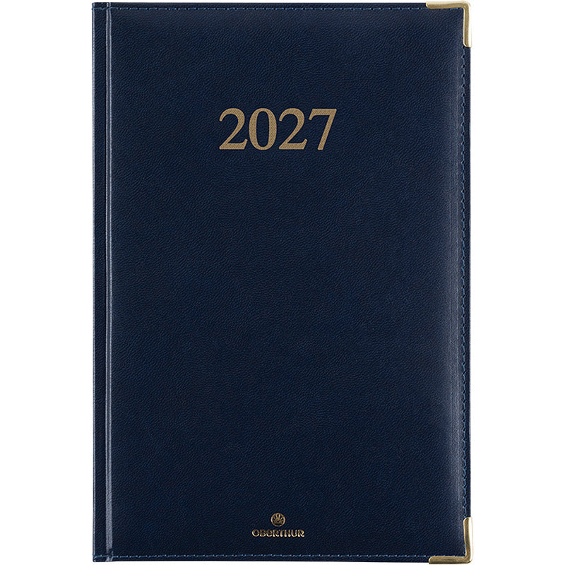 OBE Agenda Semainier de Bureau 25 Kiev-Agenda-Oberthur-2027-Marine-Papeterie du Dôme