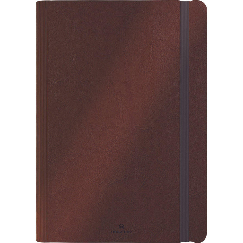 OBE Agenda Semainier de Bureau 25 Médicis-Agenda-Oberthur-2025-Marron clair-Papeterie du Dôme