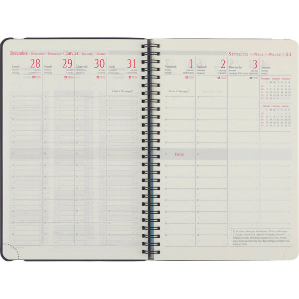 OBE Agenda Semainier de Bureau 25 Médicis-Agenda-Oberthur-Papeterie du Dôme