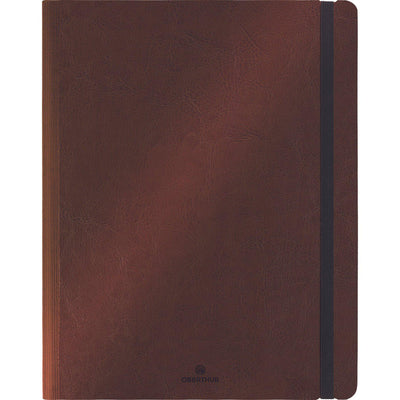 OBE Agenda Semainier de Bureau 27 Médicis-Agenda-Oberthur-2025-Marron clair-Papeterie du Dôme