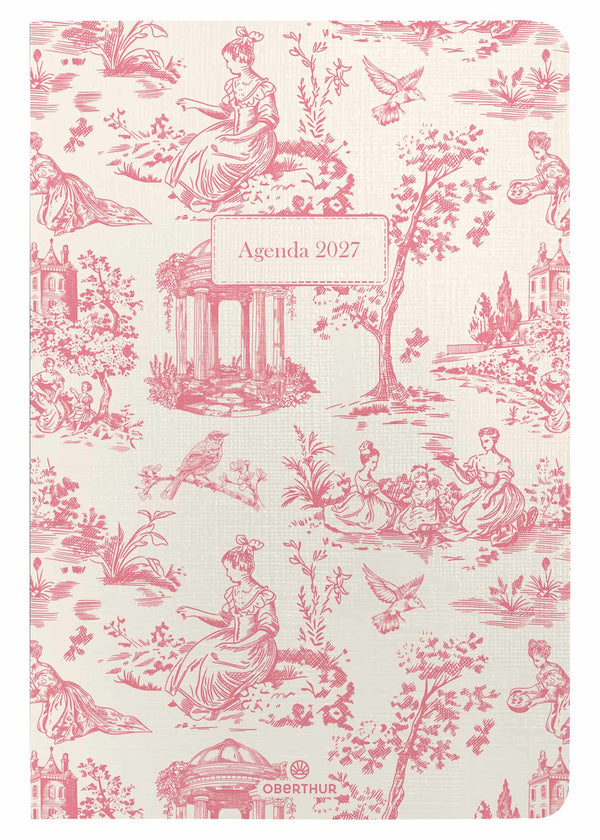 OBE Agenda Semainier de Poche 15 Vienne-Agenda-Oberthur-2027-Bucolique-Papeterie du Dôme