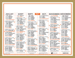 OBE Calendrier Classic 12,5x17-Calendrier-Oberthur-Papeterie du Dôme