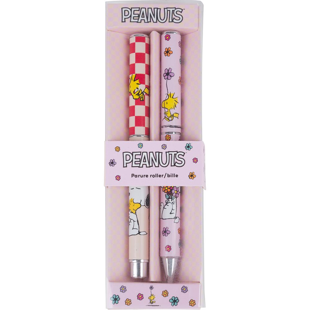 OBE Parure Roller Bille Snoopy & Woodstock