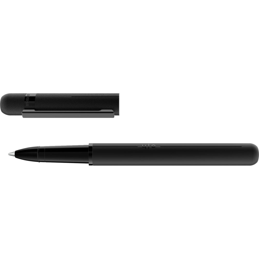 OH design 03 Noir Matt Stylo Roller-Stylo Roller-Otto Hutt-Papeterie du Dôme