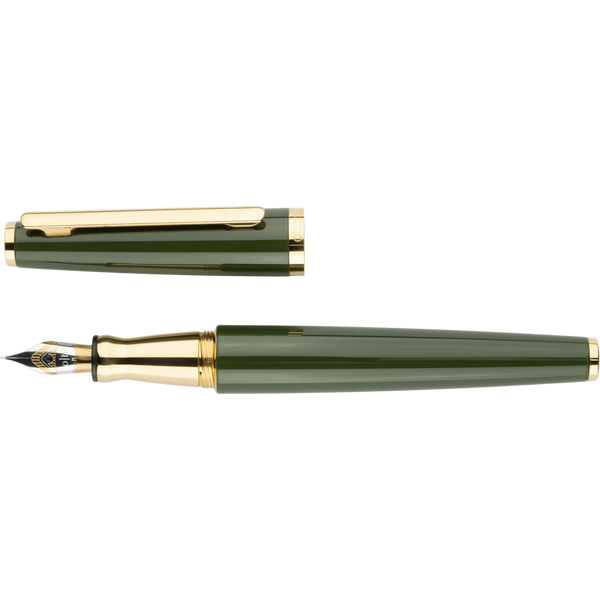 OH design 06 Olive Stylo Plume-Stylo Plume-Otto Hutt-Papeterie du Dôme
