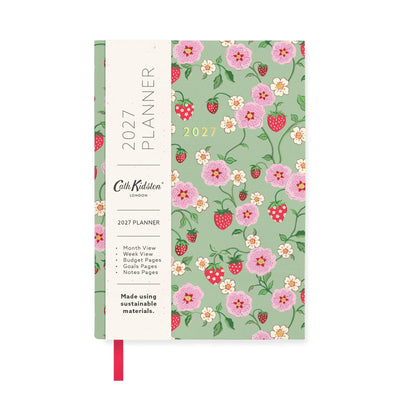 OHD Agenda Cath Kidston-Agenda-Ohh Deer-A6-Strawberry Green-Papeterie du Dôme