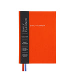 OHD Fabric Daily Planner A5-Planner-Ohh Deer-Orange-Papeterie du Dôme