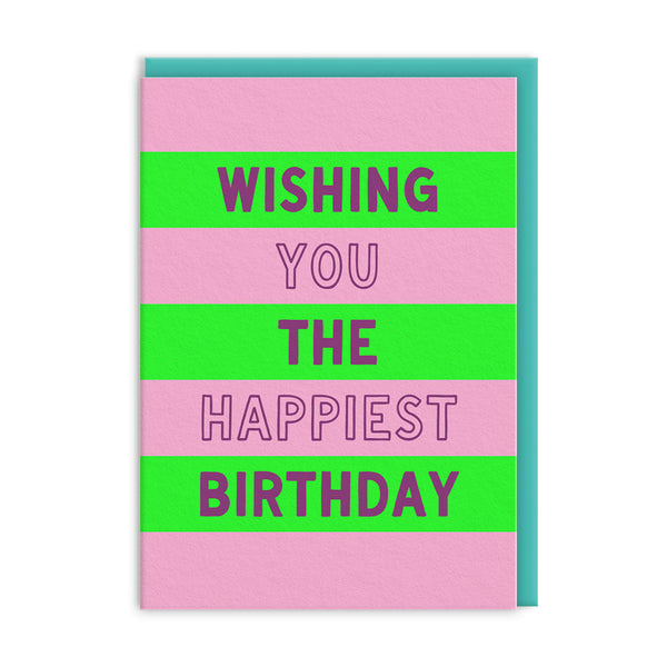 OHD Greeting Card A6-Greeting Card-Ohh Deer-Happiest Birthday-Papeterie du Dôme