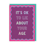 OHD Greeting Card A6-Greeting Card-Ohh Deer-Ok to Lie-Papeterie du Dôme