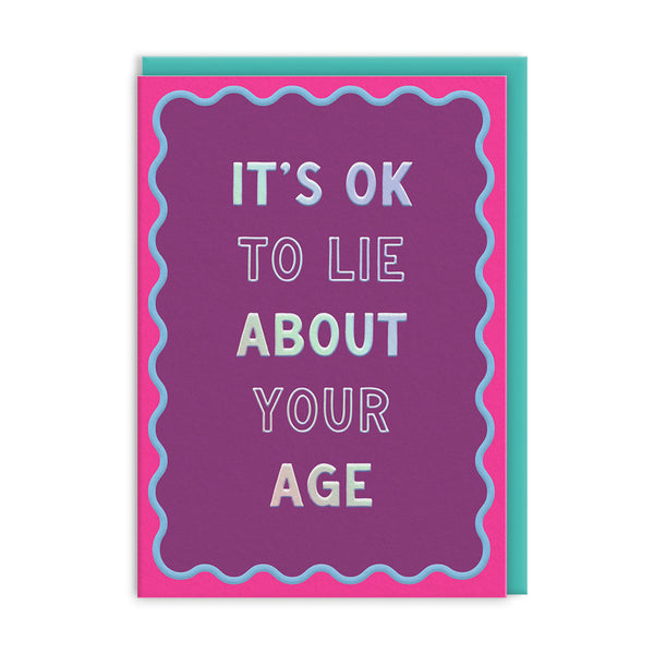 OHD Greeting Card A6-Greeting Card-Ohh Deer-Ok to Lie-Papeterie du Dôme