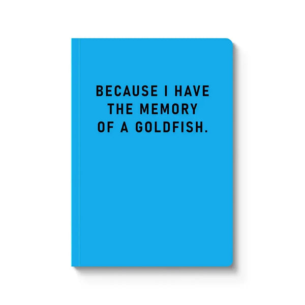 OHD Notebook Paperback A5-Carnet-Ohh Deer-Memory Of a Goldfish-Papeterie du Dôme