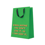 OHD Sac Cadeau-Sac Cadeau-Ohh Deer-Large-Phrase-Hoping You Don't Like It-Papeterie du Dôme